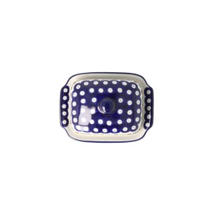 Maselnica kostka masła Ceramika Artystyczna Bolesławiec M295 dek70X