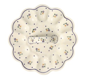 Talerz jajeczny ø 24,0 cm Bolesławiec GU1559DEK111