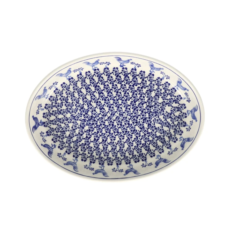 Półmisek do zapiekania 22,0 x 31,0 cm Bolesławiec GU350DEK1149