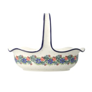 Koszyk Ceramika Artystyczna Bolesławiec 876dek1535X