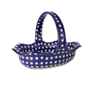 Koszyk Ceramika Artystyczna Bolesławiec 876dek70AX