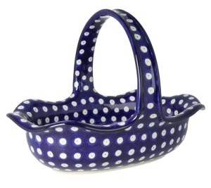 Koszyk Ceramika Artystyczna Bolesławiec 876dek70AX