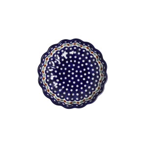 Miska falbanka Ø 19,5 cm Ceramika Artystyczna Bolesławiec M248 dek70X