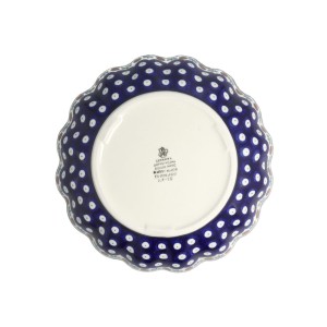 Miska falbanka Ø 19,5 cm Ceramika Artystyczna Bolesławiec M248 dek70X