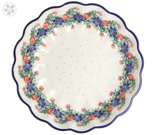 Miska falbanka Ø 19,5 cm Ceramika Artystyczna Bolesławiec M248 dek1535X