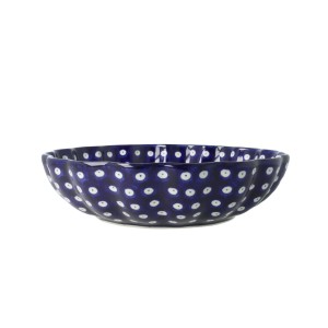 Miska falbanka Ø 19,5 cm Ceramika Artystyczna Bolesławiec M248 dek70AX