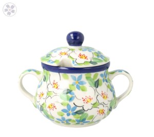 Serwis kawowo herbaciany dla 4 osób Ceramika Artystyczna Bolesławiec dekU4902