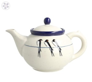 Serwis kawowo herbaciany dla 4 osób Ceramika Artystyczna Bolesławiec dekU4831