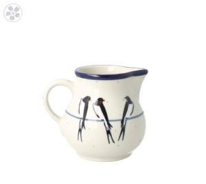 Serwis kawowo herbaciany dla 4 osób Ceramika Artystyczna Bolesławiec dekU4831