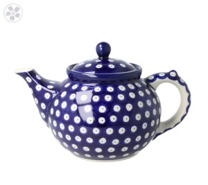 Serwis kawowo herbaciany dla 4 osób Ceramika Artystyczna Bolesławiec dek70AX