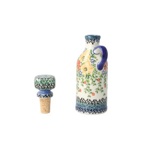 Butelka V 0,18 L Pomarańczowe Kwiaty Galia