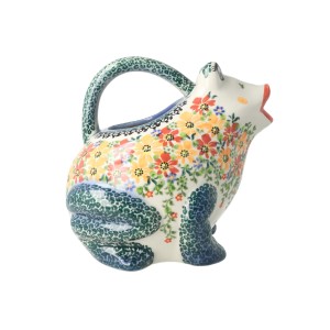 Konewka V 1 L żaba Pomarańczowe kwiaty Galia