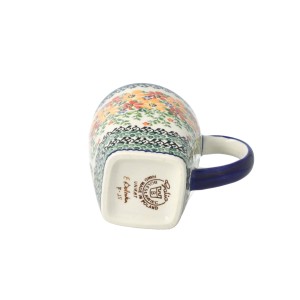 Kubek duży Mars V 0,6 L Pomarańczowe Kwiaty Galia