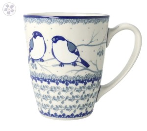 Kubek duży V 0,65 L Ceramika Artystyczna Bolesławiec D60 XL dekU4830