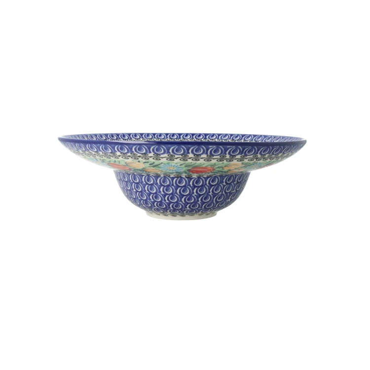 Talerz do makaronu Ceramika Artystyczna Bolesławiec D86 dekU4475