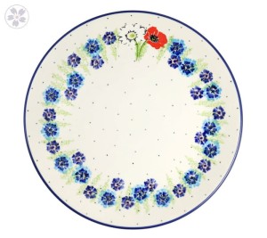 Talerz Ceramika Artystyczna Bolesławiec Ø 26,5 cm B12 dek2510X