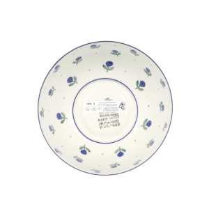 Miska na zupę V 0,65 L Ceramika Artystyczna Bolesławiec M058 dek135X