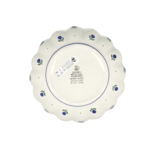 Miska falbanka Ø 19,5 cm Ceramika Artystyczna Bolesławiec M249 dek135X