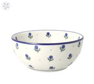 Miska na płatki Ceramika Artystyczna Bolesławiec C38 dek135X