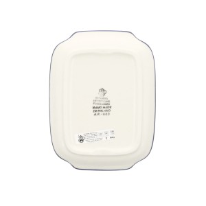 Maselnica Ceramika Artystyczna Bolesławiec kostka masła M295 dek2127X