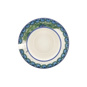 Filiżanka i spodek do kawy V 0,2 L Ceramika Artystyczna Bolesławiec F768K dek2127X