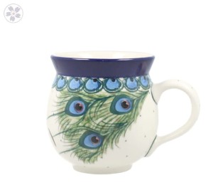 Kubek czeski V 0,35 L Ceramika Artystyczna Bolesławiec K070 dek2127X