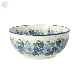 Miska na płatki Ceramika Artystyczna Bolesławiec C38 dek2839X