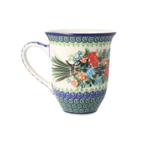 Kubek Latte V 0,45 L Ceramika Artystyczna Bolesławiec K826 dekU3195