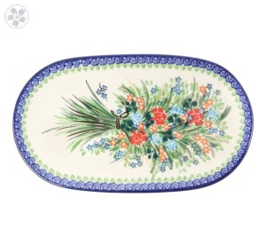 Półmisek Ceramika Artystyczna Bolesławiec G72 dekU3195