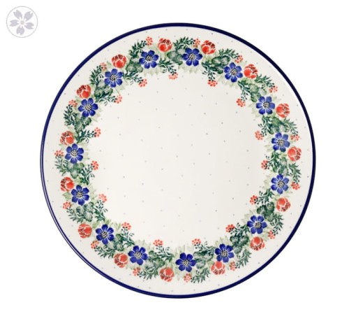 Talerz Ceramika Artystyczna Bolesławiec Ø 26,5 cm B12 dek1535X