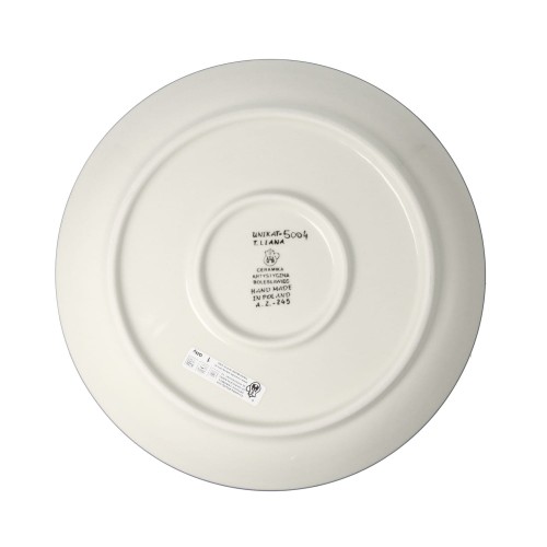 Talerz Ceramika Artystyczna Bolesławiec Ø 26,5 cm B12 dekU5004