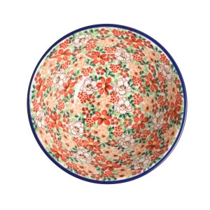Miska do sałatek V 1 L Ceramika Artystyczna Bolesławiec M057 dekU5004
