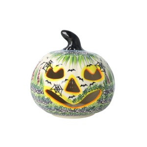 Lampion dynia wys. 14 cm Halloween Nietoperze Galia