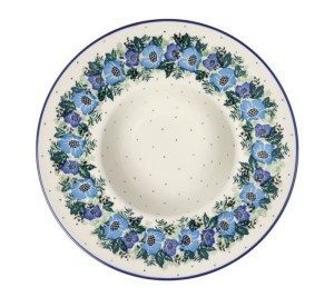 Talerz do makaronu Ceramika Artystyczna Bolesławiec D86 dek2839X