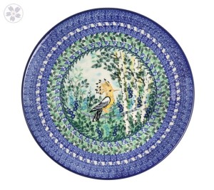 Talerz Ceramika Artystyczna Bolesławiec Ø 26,5 cm B12 dekU5076