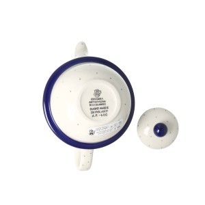 Czajnik z filiżanką Ceramika Artystyczna Bolesławiec V 0,6 L C01 DEK2127X