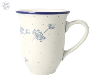 Kubek Latte V 0,45 L Ceramika Artystyczna Bolesławiec K826 dek2812X