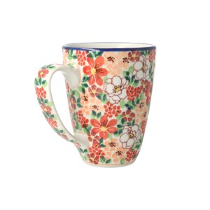 Kubek do herbaty V 0,3 L Ceramika Artystyczna Bolesławiec D05 dekU5004