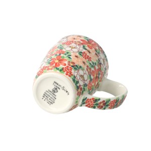 Kubek do herbaty V 0,3 L Ceramika Artystyczna Bolesławiec D05 dekU5004