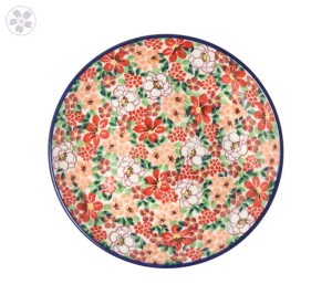 Talerz Ceramika Artystyczna Bolesławiec śniadaniowy Ø 20 cm T086 dekU5004