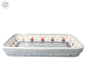 Półmisek prostokątny do zapiekania P104 DPML Manufaktura