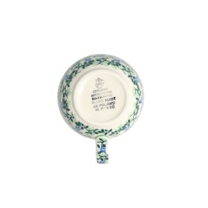 Filiżanka i spodek do kawy V 0,2 L Ceramika Artystyczna Bolesławiec F768K dek2349X