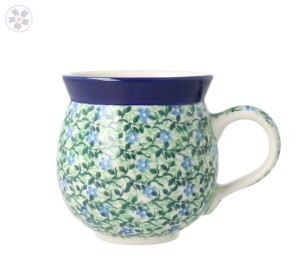 Kubek czeski V 0,35 L Ceramika Artystyczna Bolesławiec K070 dek2349X