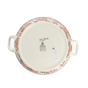 Rondel Ceramika Artystyczna Bolesławiec 23 cm C39 dekU5004