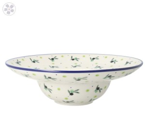 Talerz do makaronu Ceramika Artystyczna Bolesławiec D86 dek2414X