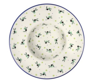 Talerz do makaronu Ceramika Artystyczna Bolesławiec D86 dek2414X