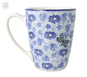 Kubek duży V 0,65 L Ceramika Artystyczna Bolesławiec D60 XL dek2999X