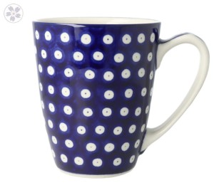 Kubek duży V 0,65 L Ceramika Artystyczna Bolesławiec D60 XL dek70AX