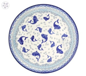 Talerz Ceramika Artystyczna Bolesławiec Ø 26,5 cm B12 dek2372X