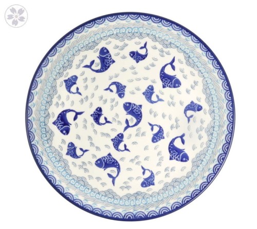 Talerz Ceramika Artystyczna Bolesławiec Ø 26,5 cm B12 dek2372X